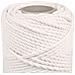 100m Macrame Corda Bianco | Filo Cotone Uncinetto | 5-6 Mm (+-0.5mm) | 15 Strati | Grande Spago Da Cucina Rotolo Spessi Naturali Forte | Decorazione Casa Artigianato Artistico Foto - Foto miniatura 2