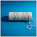 100m Macrame Corda Bianco | Filo Cotone Uncinetto | 5-6 Mm (+-0.5mm) | 15 Strati | Grande Spago Da Cucina Rotolo Spessi Naturali Forte | Decorazione Casa Artigianato Artistico Foto - Foto miniatura 4