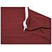 Copridivano Antimacchia Elasticizzato Penisola Componibile Tinta Unita Modello Perfetto 4 Posti Bordeaux - Foto miniatura 7