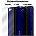 Custodia Compatibile Con Apple Iphone 7 / 7s / 8 / Se 2020 - Ottica A Strisce In Cobalto Viola - Coperchio Protettivo In Vetro Temperato E Silicone Tpu - Foto miniatura 7