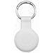 Custodia Originale Ciondolo Per Apple Airtag Beam Silicon White - Foto miniatura 3