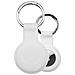 Custodia Originale Ciondolo Per Apple Airtag Beam Silicon White - Foto miniatura 1