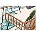 Parea Salotto Da Balcone 4 Posti In Resina Beige E Nero - Foto miniatura 8