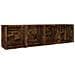 Libreria /mobile Tv Rovere Fumo 36x30x143cm In Legno Multistrato - Foto miniatura 2
