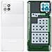 Copri Batteria Galaxy A42 5g Facciata Posteriore Originale Bianco - Foto miniatura 1