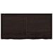 Piano Bagno Marrone Scuro 120x60x (2-6) cm Legno Trattato - Foto miniatura 6