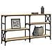 Tavolo Consolle Rovere Sonoma 150x29x76,5 Cm Legno Multistrato - Foto miniatura 3