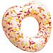 56253NP - Ciambella Mare Gonfiabile Donut Cuore con Zuccherini, 94x89x25 cm - Foto miniatura 2