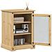 Mobile HiFi Corona 60x50x82 cm in Legno Massello di Pino - Foto miniatura 1