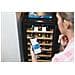 Frigo Cantinetta CWCEL 210/NF Capacità 21 Bottiglie Classe G Colore Nero. - Foto miniatura 6