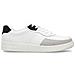 Leisure White Sneakers Pelle Scarpe Uomo Bianco Eu 42, B7806-80 - Foto miniatura 2
