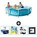 Piscina Fuori Terra - In Giro - 305x305x76 Cm - Blu - Include Accessori Coordinati Cb68 - Foto miniatura 1
