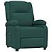 Poltrona Elettrica Reclinabile Verde Scuro In Tessuto - Foto miniatura 2