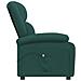 Poltrona Elettrica Reclinabile Verde Scuro In Tessuto - Foto miniatura 4