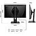 JN-IPS238FHDR-C65W-HSP Monitor PC 60,5 cm (23.8") 1920 x 1080 Pixel Full HD LED Nero - Foto miniatura 5