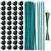 Kit Di Supporto Per Piante - 30cm, 20 Pali, 40 Clip, 20 Fascette - Foto miniatura 1