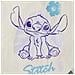 Zaino Stitch 30x40 Cm Con Cordino Dal Design Tropicale, Beige - Foto miniatura 4