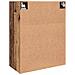 Armadi da Muro 2 pcs Legno vecchio 69.5 x 34 x 90 cm - Foto miniatura 9