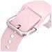 Bracciale Per Galaxy Watch 115mm S/m 20mm Edizione Sport In Silicone, Rosa - Foto miniatura 4