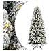 Albero di Natale artificiale con 300 LED Bianco 210 cm - Foto miniatura 1