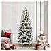 Albero di Natale artificiale con 300 LED Bianco 210 cm - Foto miniatura 2
