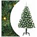 Albero di Natale con 300 LED con supporto Verde 180 cm PVC - Foto miniatura 1
