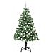 Albero di Natale con 300 LED con supporto Verde 180 cm PVC - Foto miniatura 3