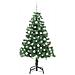 Albero di Natale con 300 LED con supporto Verde 180 cm PVC - Foto miniatura 4