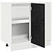 Mobile Base d'Angolo per Cucina con porta Riga Rovere nero - Foto miniatura 5