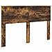Struttura del letto Rovere fumé 140 x 200 cm Legno multistrato - Foto miniatura 7