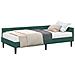 Struttura Letto Angolare con Materasso 2 pcs Verde Velluto - Foto miniatura 1