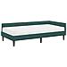 Struttura Letto Angolare con Materasso 2 pcs Verde Velluto - Foto miniatura 4