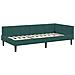 Struttura Letto Angolare con Materasso 2 pcs Verde Velluto - Foto miniatura 6