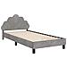Struttura letto bambini con testata Grigio chiaro 90 x 190 cm - Foto miniatura 4