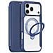Cover per iPhone 17 Pro Max - Pelle /PU, Blu, MagSafe - Foto miniatura 1