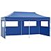 Tenda Party Blu 291 x 580 x 315 cm Tessuto Oxford - Foto miniatura 2