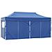 Tenda Party Blu 291 x 580 x 315 cm Tessuto Oxford - Foto miniatura 3