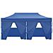 Tenda Party Blu 291 x 580 x 315 cm Tessuto Oxford - Foto miniatura 4