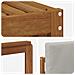 Set divani con cuscino 9 pcs Grigio Naturale e Chiaro - Foto miniatura 6