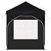 Tenda per feste a pop-up 192 x 192 x 245 cm Antracite - Foto miniatura 7
