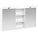 Set di Armadi da Bagno con lo scaffale 3 pcs 140 x 14,5 x 70 cm - Foto miniatura 1