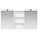 Set di Armadi da Bagno con lo scaffale 3 pcs 140 x 14,5 x 70 cm - Foto miniatura 6