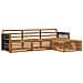 Set di divani da esterno Naturale 249 x 162,5 x 73 cm - Foto miniatura 1