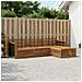 Set di divani da esterno Naturale 249 x 162,5 x 73 cm - Foto miniatura 2