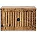 Mobiletto da notte a muro Legno antico 33 x 34,5 x 20 cm - Foto miniatura 4