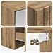 Set di Armadi da Bagno 5 pcs Rovere Artigianale - Foto miniatura 8