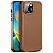 Grit Custodia In Pelle Per Iphone 14 Plus, Elegante Cover In Pelle Sintetica (compatibile Con Magsafe), Marrone - Foto miniatura 1