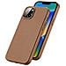Grit Custodia In Pelle Per Iphone 14 Plus, Elegante Cover In Pelle Sintetica (compatibile Con Magsafe), Marrone - Foto miniatura 2