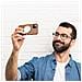 Grit Custodia In Pelle Per Iphone 14 Plus, Elegante Cover In Pelle Sintetica (compatibile Con Magsafe), Marrone - Foto miniatura 4