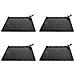 28685 Tappeti per riscaldamento solare 4 pz 1,2 x 1,2 m PVC - Foto miniatura 1